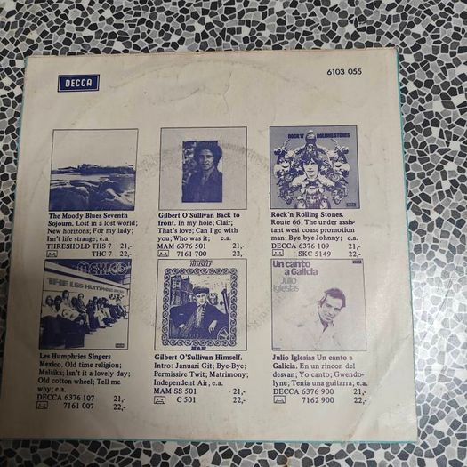 Thin Lizzy, Whiskey in the Jar 7" , Holland  PS Press