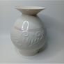 Belleek Large China Vase - Belleek Willows Vase - New In Box Rare Design Image 2