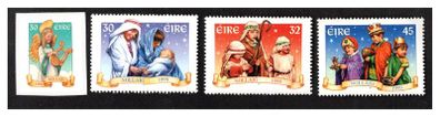1999 Ireland Christmas Commemorative Stamps Mint Never Hinged (MNH)