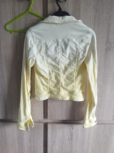 Stradivarius ombre yellow jacket size 6/8 worn once