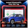 LAUNCH X431 CRP919XBT OBD2 scar 7 bluethoot Scanner Automotive Diagnostic Tools Car CANFD DOIP ECU Coding Professional Scan Image 7