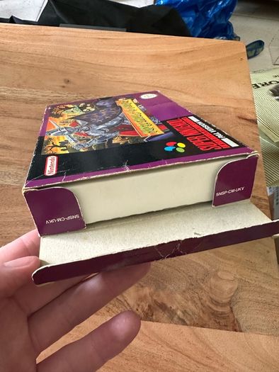 Super Nintendo retro console + games Mario