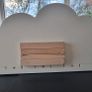Set of two floating cloud shelves Image 6