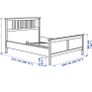 Ikea Hemnes Double Bed Frame Image 8