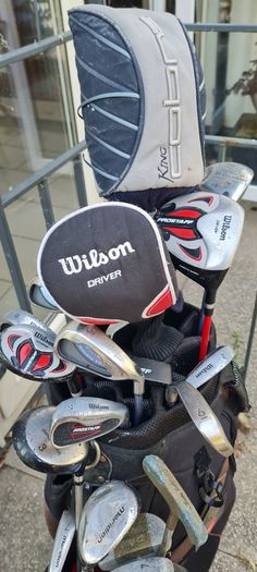 2 Junior Golf Sets Complete Starter Packages Wilson Cobra & Ping