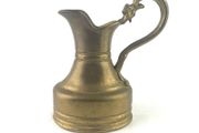 Vintage solid brass pitcher