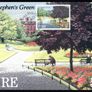 1989 Ireland Parks & Gardens Commemorative Stamps Maximum Cards First Day of Issue Cancel with matching stamp Image 5