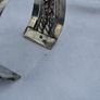1950's Egyptian Sterling Silver Cuff Braclet(52 grams) Image 7