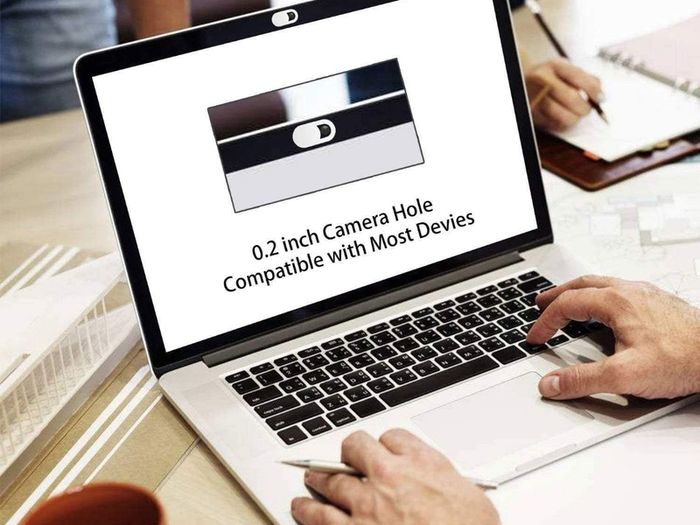 [3 Pack Webcam Cover Slider for Privacy, 0.027in Ultra Thin Design Web Camera Cover Slide for Laptop, Desktop, PC, Tablet, Smartphone and More - (Black)