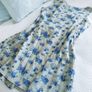 Darling Linen & Cotton Floral Dress - Size 14-16 Image 8