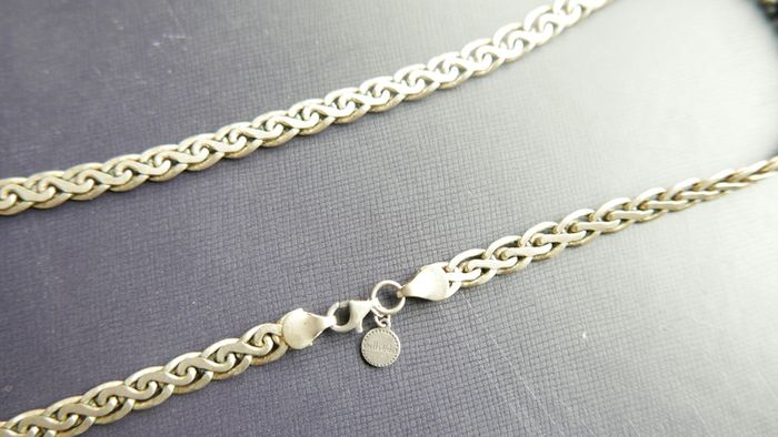 Vintage 925 Sterling Silver 27.9g 18" Chain Necklace
