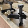BRAND NEW Woodworking Desktop Surface Fixing Clamp Aluminum Alloy Table Hold Down Clamp DIY Fixing Clip Practical for 19/20mm Hole Image 7