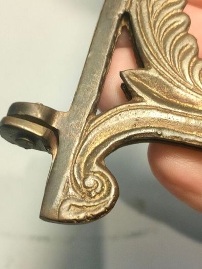 Art Nouveau Metal Alloy Picture frame stand