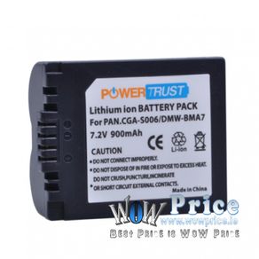 CGA-S006E / DMW-BMA7 Battery for Panasonic