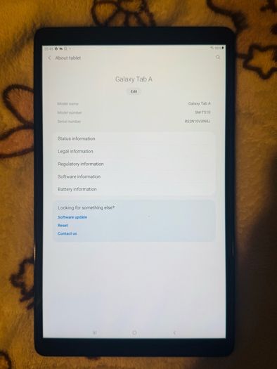 Samsung Tab A tablet