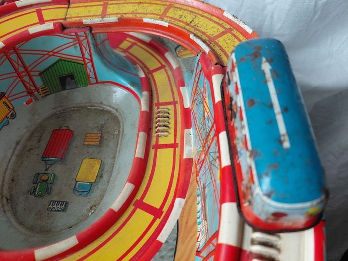 Vintage Technofix Coney Island Wind Up Carnival Ride
