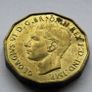 1937 3D George VI Three 3 Pence Image 2