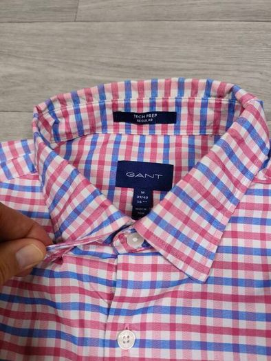Gant Tech Prep Button Down Check Shirt Mens Medium