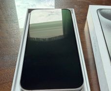 iPhone 15 Pro Max, White Titanium, 256GB - Like New