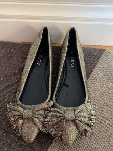 Next silver shoes