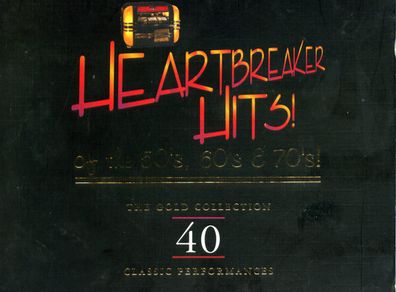 Heartbreaker Hits of the 50's, 60's & 70's. 2 x CD Boxset. Free Postage!