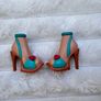 Miami Getaway Kenzie Mattel My Scene Doll Shoes Heels - ONLY Used Please see photos Image 5