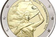 Malta 2 Euro Commemorative Coin 2014 - Independence. Uncirculated.