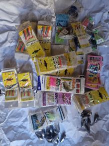 Best price feathers and weights for Mackerel