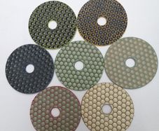 diamond polishing pads 100mm - dry type