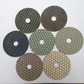 diamond polishing pads 100mm - dry type