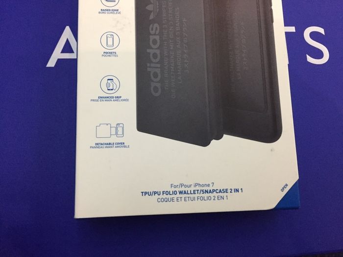 Apple iPhone 6 7 8 SE adidas original wallet case