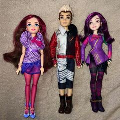 Disney Descendants Doll Bundle Evie, Carlos & Jane (Original Outfits)