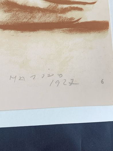 Vintage Marino Marini Riposo (Rest) lithograph