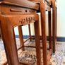 Vintage 1960s Hongmu Style Nesting Tables Image 5