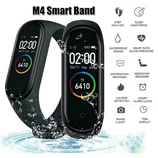 M4 Wristband Smart Bracelet Heart Rate Fitness Activity Tracker Bluetooth