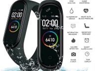 main image for ad M4 Wristband Smart Bracelet Heart Rate Fitness Activity Tracker Bluetooth