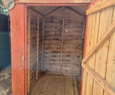 Wooden shed FOR FREE