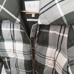 ladies green check Barbour jacket new size xl