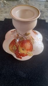 royal worcester pallisy candle stand