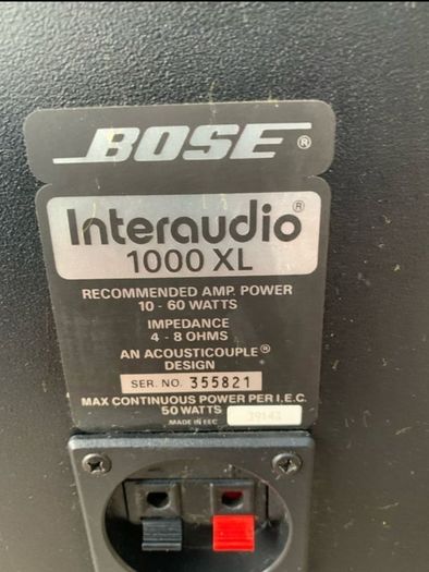 Bose interaudio 1000xl hifi speakers