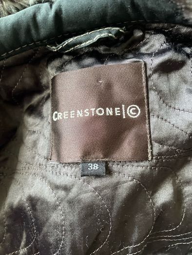 womens padded coat faux fur and suede waterproof winter size 10-12