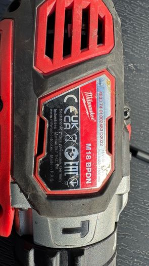 Milwaukee drill  for parts or repair
