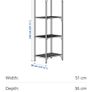 Two storage/shelving units Image 6
