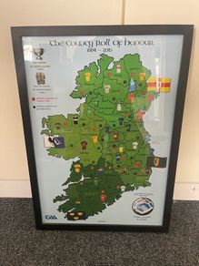 GAA framed Roll of Honour picture