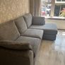 Next 3 seater grey sofa Image 4