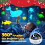 Sensory Star Projector Night Light for Babies & Kids, 93 Light Modes, Dimmable + Timer + Remote, 360 Rotation, Perfect Baby Girl & Boy Gift Image 7