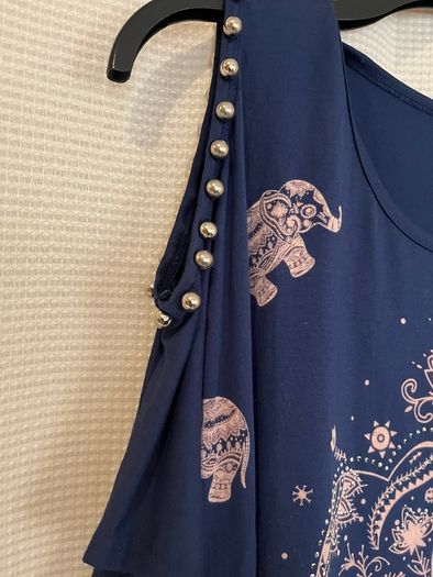 Beautiful Cold Shoulder Top