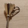 Beautiful Vintage Sterling Silver Perfume Bottle Pendant, Chain and Funnel Image 4