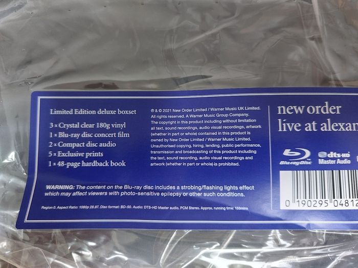 New Order Vinyl Box Set