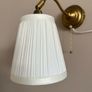 Ikea ARSTID Wall lamp, brass/white Image 3